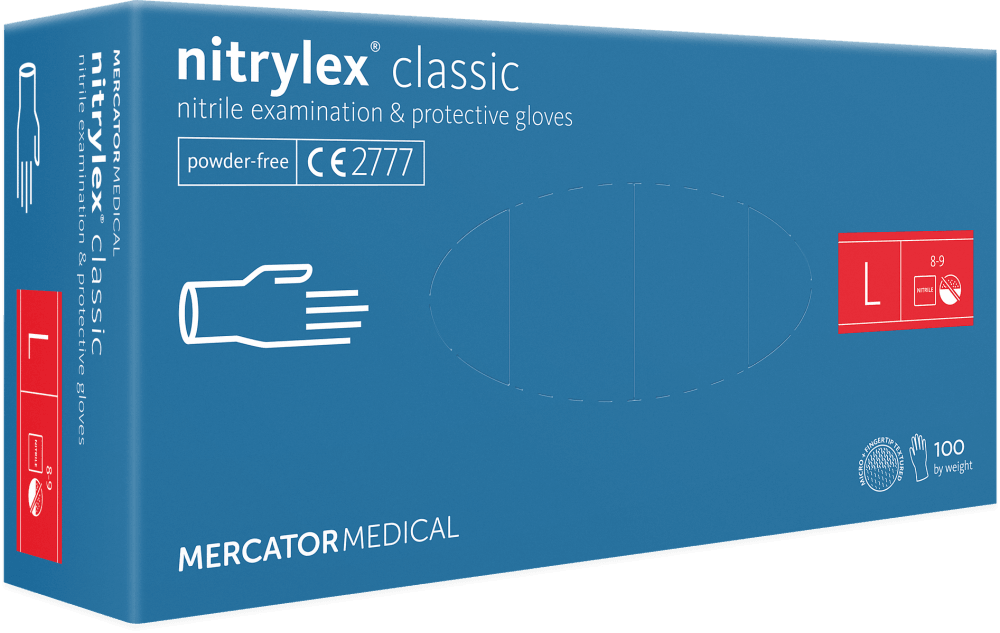 Mercator Nitrylex Tutkimuskäsine L - Apteekki 360 Helsinki - Verkkoapteekki