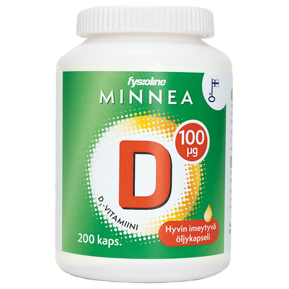 Minnea D-Vitamiini 100 Mikrog - Apteekki 360 Helsinki - Verkkoapteekki