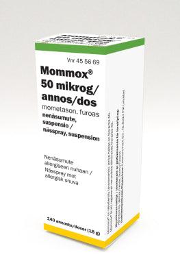 Mommox 0,05 Mg/Annos Nenäsumute, Susp - Apteekki 360 Helsinki - Verkkoapteekki