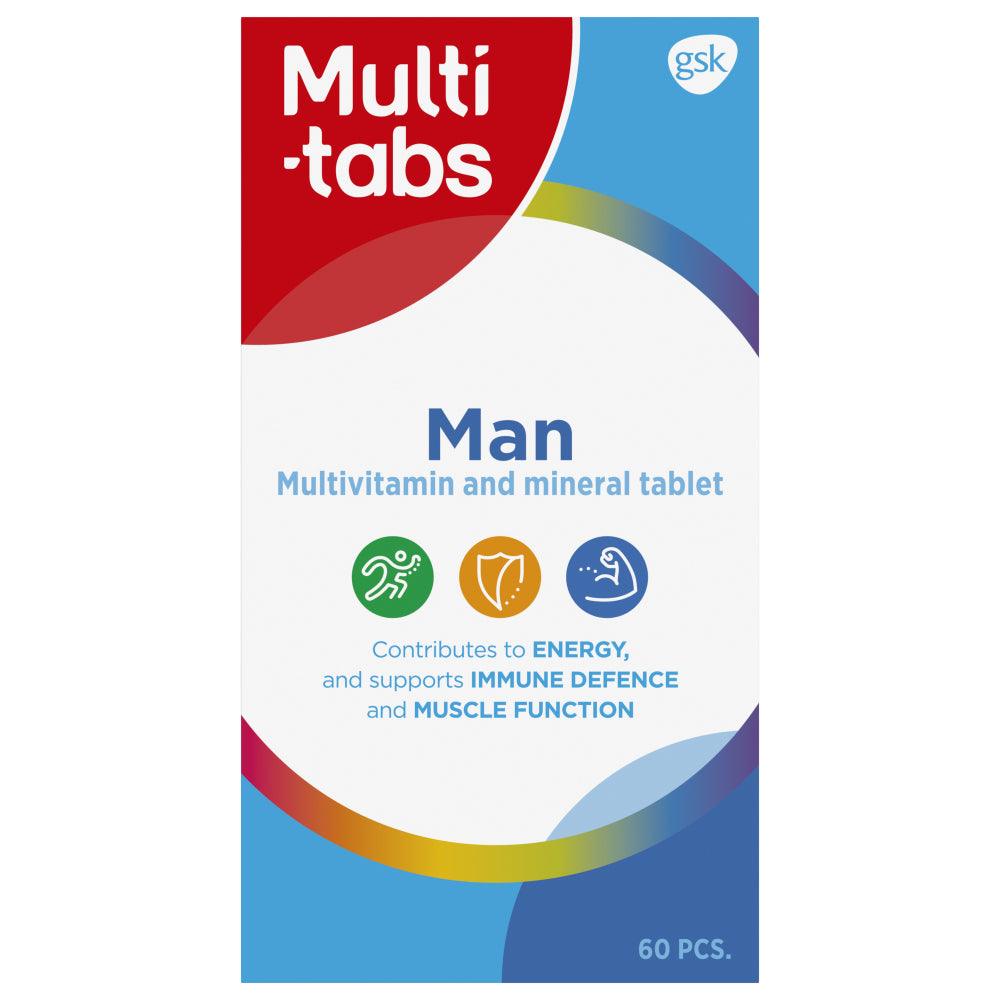 Multi-Tabs Man Monivitamiini - Apteekki 360 Helsinki - Verkkoapteekki