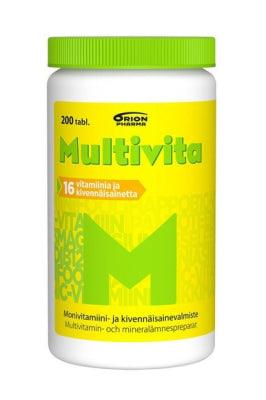 Multivita Monivitamiini - Apteekki 360 Helsinki - Verkkoapteekki