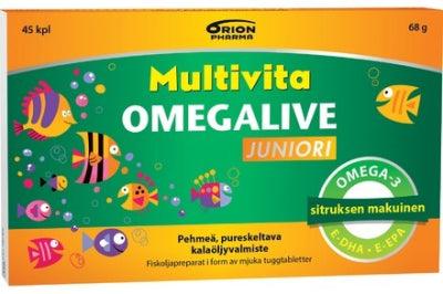 Multivita Omegalive Juniori - Apteekki 360 Helsinki - Verkkoapteekki