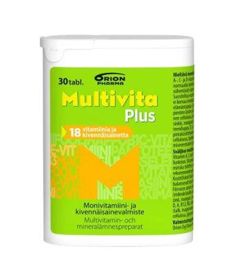 Multivita Plus Monivitamiini - Apteekki 360 Helsinki - Verkkoapteekki