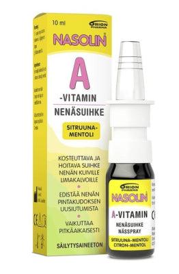 Nasolin A-Vitamin Sitruuna-Mentoli - Apteekki 360 Helsinki - Verkkoapteekki
