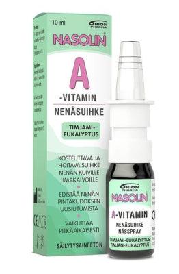 Nasolin A-Vitamin Timjami-Eukalyptus - Apteekki 360 Helsinki - Verkkoapteekki