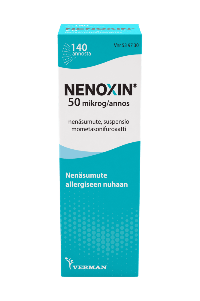 Nenoxin 0,05 Mg/Annos Nenäsumute, Susp - Apteekki 360 Helsinki - Verkkoapteekki