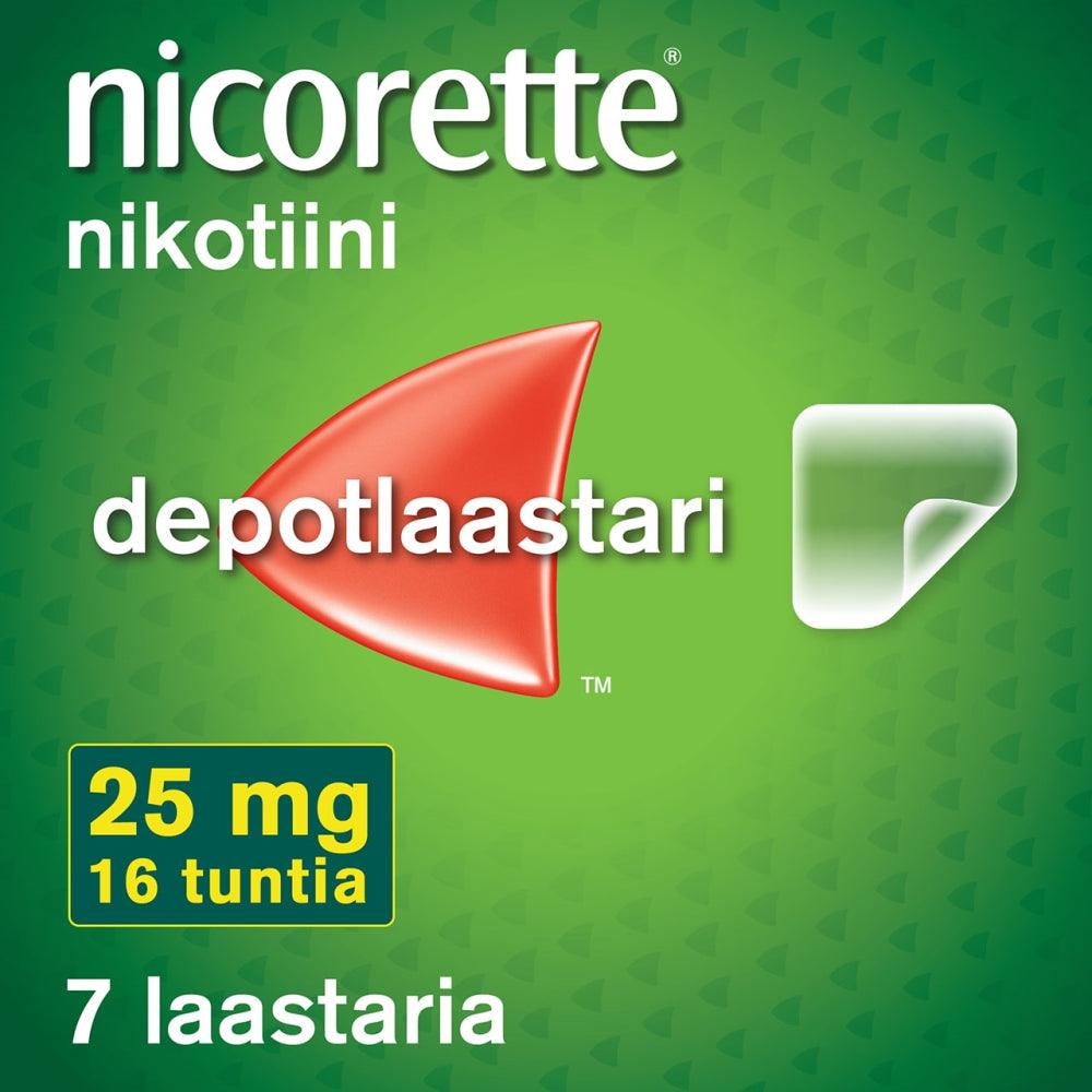 Nicorette 25 Mg/16 Tuntia Depotlaast - Apteekki 360 Helsinki - Verkkoapteekki