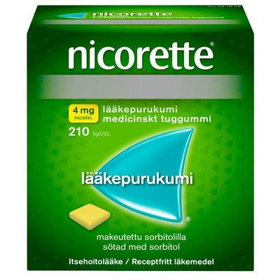 Nicorette 4 Mg Lääkepurukumi - Apteekki 360 Helsinki - Verkkoapteekki