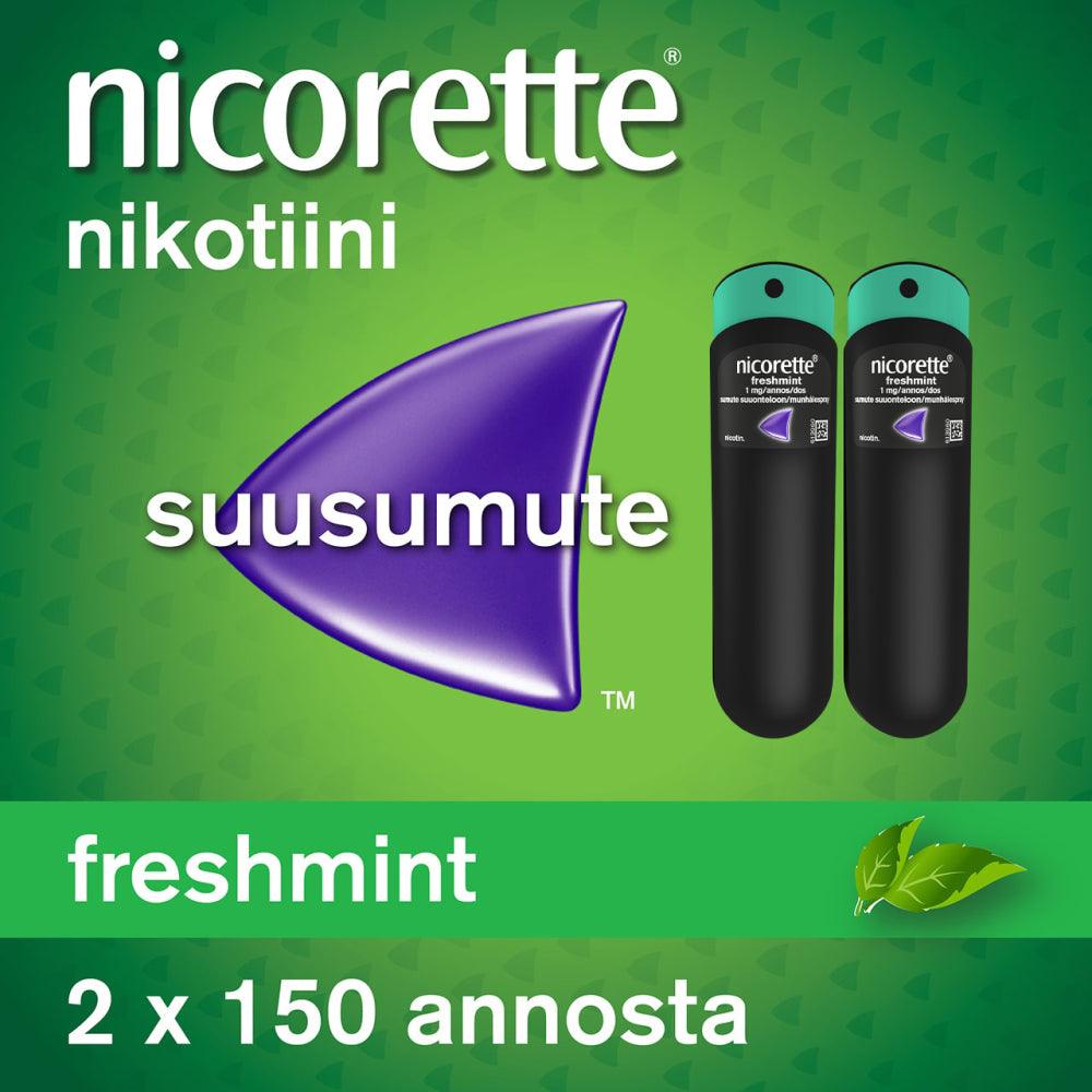Nicorette Freshmint 1 Mg/Annos Sumute Suuonteloon - Apteekki 360 Helsinki - Verkkoapteekki