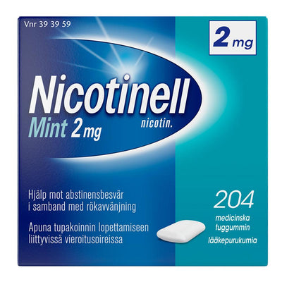 Nicotinell Mint 2 Mg Lääkepurukumi - Apteekki 360 Helsinki - Verkkoapteekki