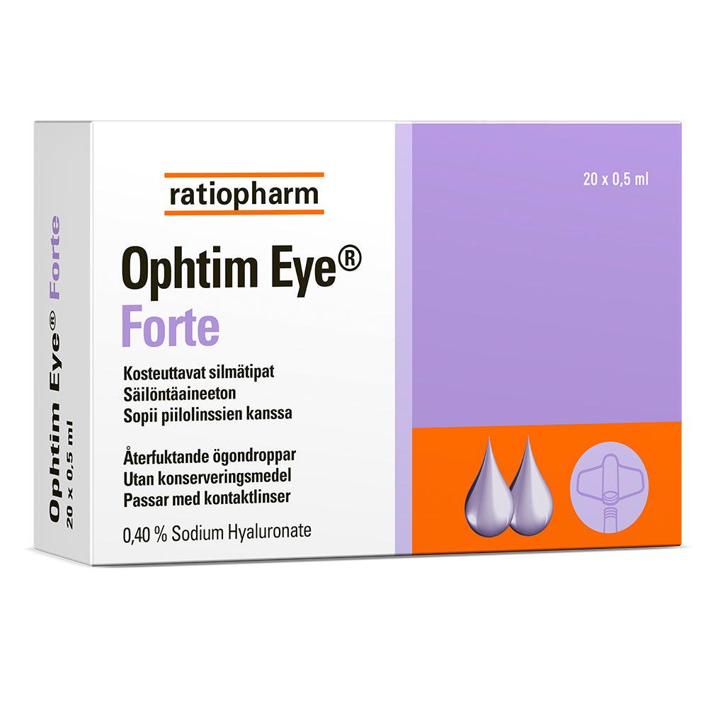 Ophtim Eye Forte 0,4% Silmätipat Pipetit - Apteekki 360 Helsinki - Verkkoapteekki