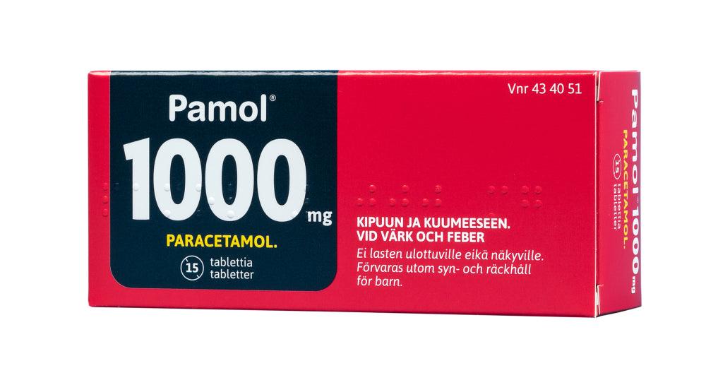 Pamol 1000 Mg Tabl - Apteekki 360 Helsinki - Verkkoapteekki