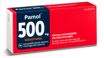 Pamol 500 Mg Tabl, Kalvopääll - Apteekki 360 Helsinki - Verkkoapteekki