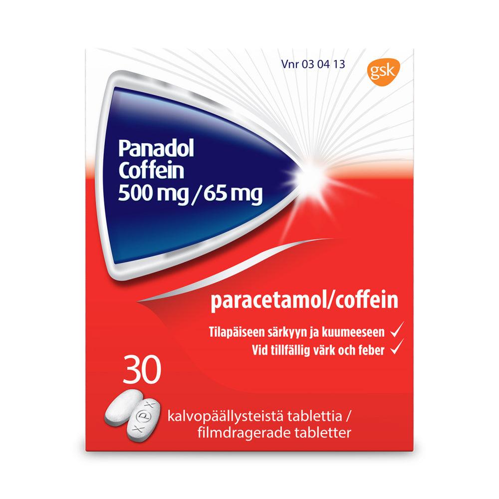 Panadol Coffein 65 Mg/500 Mg Tabl, Kalvopääll - Apteekki 360 Helsinki - Verkkoapteekki