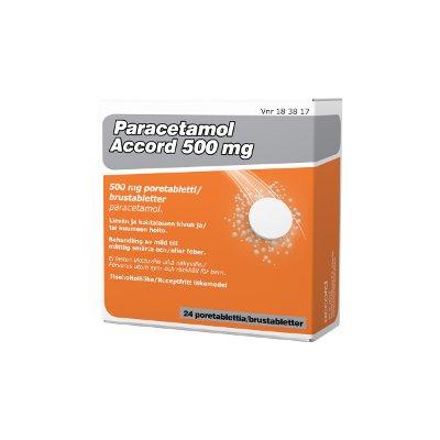 Paracetamol Accord 500 Mg Poretabl - Apteekki 360 Helsinki - Verkkoapteekki