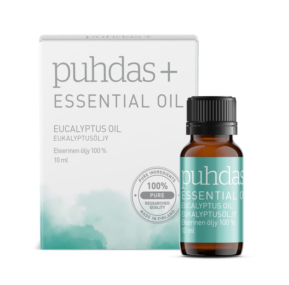 Puhdas+ Essential Oil Eukalyptus - Apteekki 360 Helsinki - Verkkoapteekki