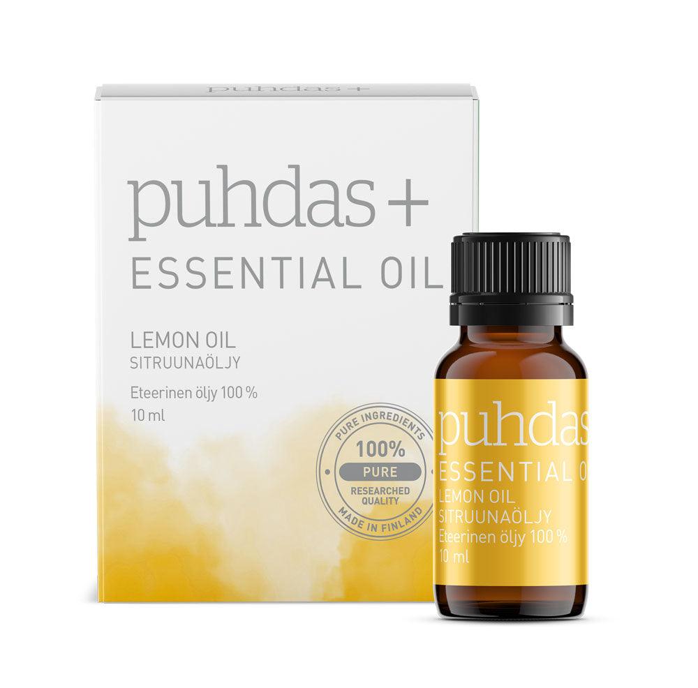 Puhdas+ Essential Oil Lemon - Apteekki 360 Helsinki - Verkkoapteekki