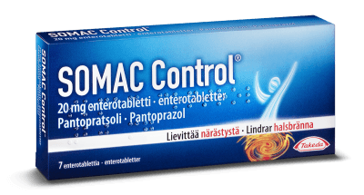 Somac Control 20 Mg Enterotabl - Apteekki 360 Helsinki - Verkkoapteekki