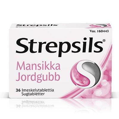 Strepsils Mansikka 0,6 Mg/1,2 Mg Imeskelytabl - Apteekki 360 Helsinki - Verkkoapteekki