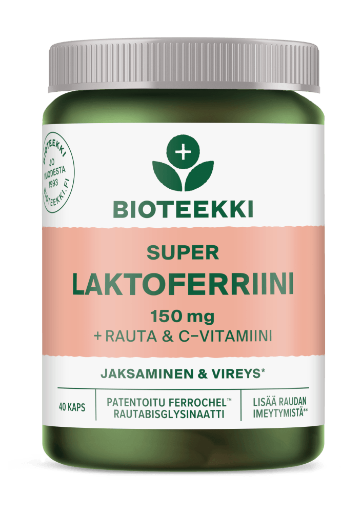 Super Laktoferriini + Rauta & C - Apteekki 360 Helsinki - Verkkoapteekki