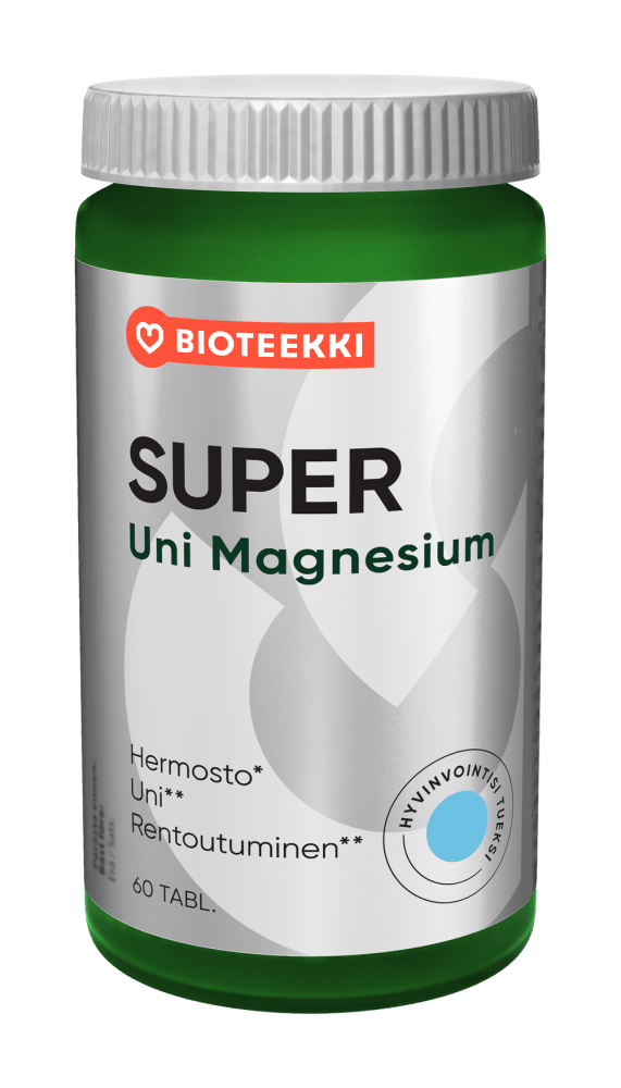 Super Uni Magnesium - Apteekki 360 Helsinki - Verkkoapteekki