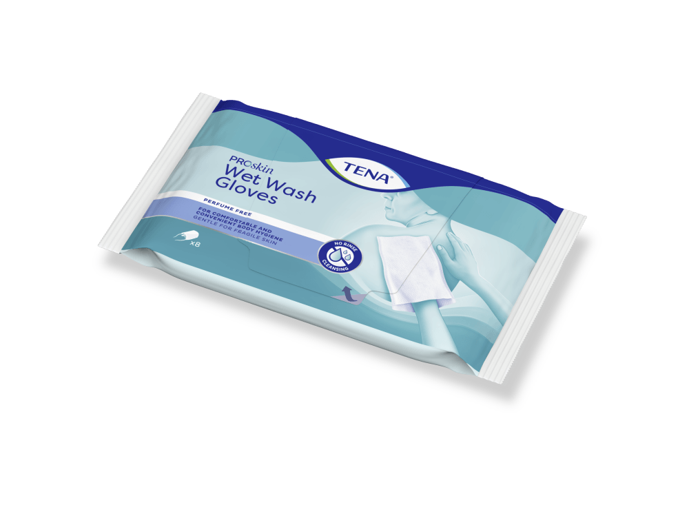 Tena Wet Wash Gloves - Apteekki 360 Helsinki - Verkkoapteekki