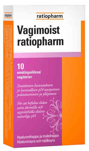 Vagimoist Ratiopharm - Apteekki 360 Helsinki - Verkkoapteekki
