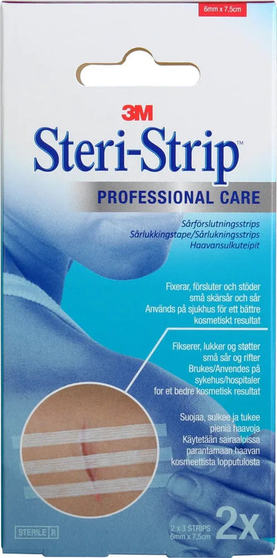 3M Steri-Strip Haavansulkuteippi 6mm X 75mm - Apteekki 360 Helsinki - Verkkoapteekki