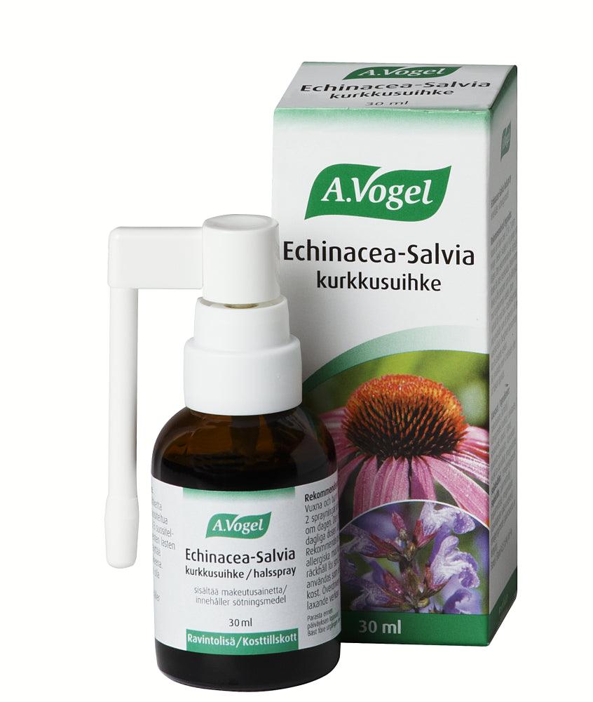 A. Vogel Echinacea-Salvia Kurkkusuihke - Apteekki 360 Helsinki - Verkkoapteekki