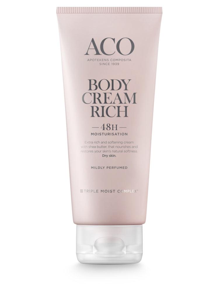 Aco Body Cream Rich Hajustettu - Apteekki 360 Helsinki - Verkkoapteekki