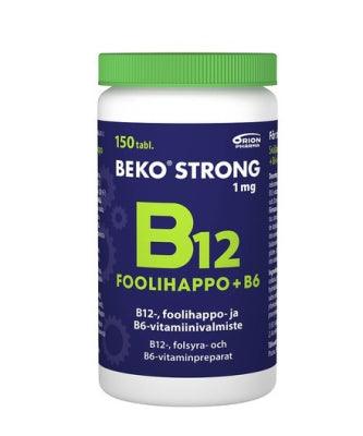 Beko Strong B12+Foolihappo+B6 - Apteekki 360 Helsinki - Verkkoapteekki