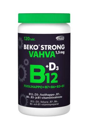 Beko Strong B12 Vahva 1,5 Mg - Apteekki 360 Helsinki - Verkkoapteekki