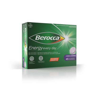 Berocca Energy Cassis & Berries - Apteekki 360 Helsinki - Verkkoapteekki