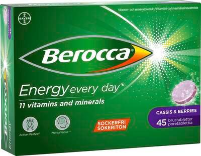 Berocca Energy Cassis & Berries - Apteekki 360 Helsinki - Verkkoapteekki