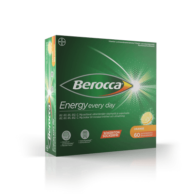 Berocca Energy Orange - Apteekki 360 Helsinki - Verkkoapteekki