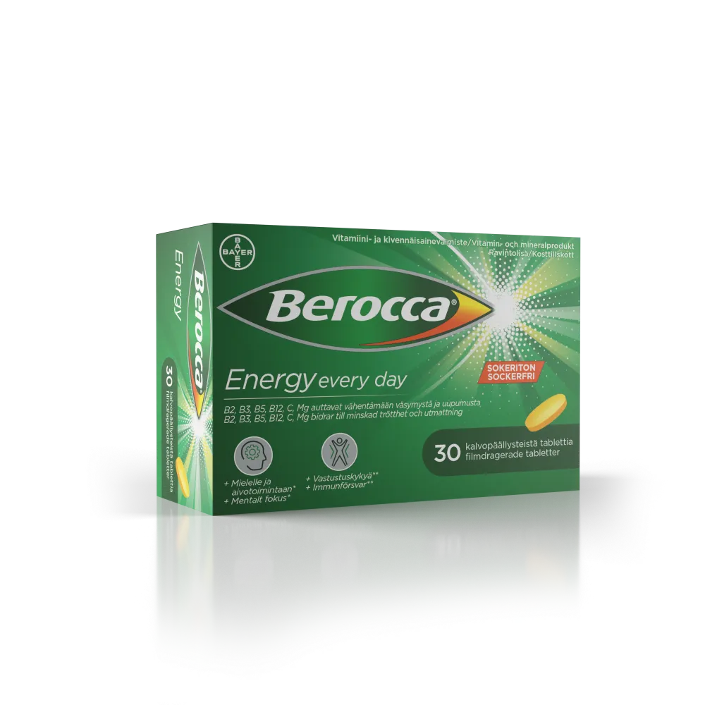 Berocca Energy Tabletti - Apteekki 360 Helsinki - Verkkoapteekki