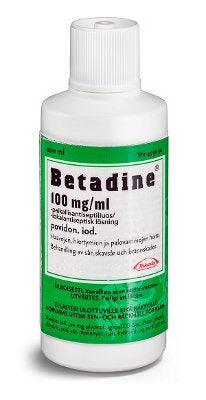 Betadine 100 Mg/Ml Paikallisantiseptiliuos - Apteekki 360 Helsinki - Verkkoapteekki