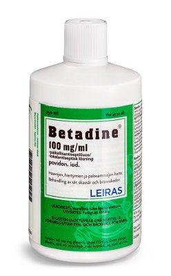 Betadine 100 Mg/Ml Paikallisantiseptiliuos - Apteekki 360 Helsinki - Verkkoapteekki