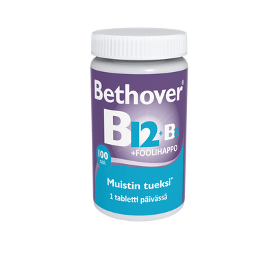 Bethover B12+ Foolihappo + B6 - Apteekki 360 Helsinki - Verkkoapteekki