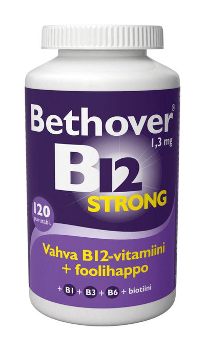 Bethover Strong B12 Mansikka - Apteekki 360 Helsinki - Verkkoapteekki