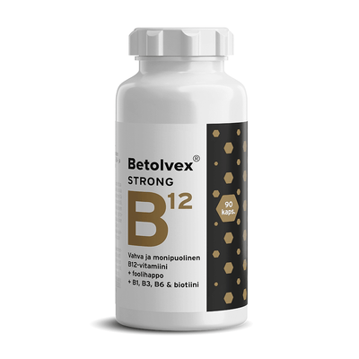 Betolvex Strong 1,25 mg, B12-vitamiini - Apteekki 360 Helsinki - Verkkoapteekki