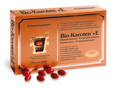 Bio-Karoten+E - Apteekki 360 Helsinki - Verkkoapteekki