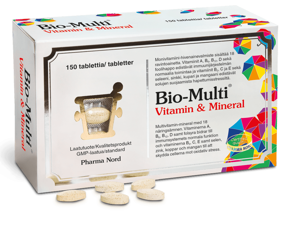 Bio-Multi Vitamin&Mineral - Apteekki 360 Helsinki - Verkkoapteekki