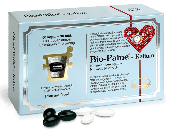 Bio-Paine + Kalium - Apteekki 360 Helsinki - Verkkoapteekki