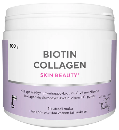 Biotin Collagen Jauhe - Apteekki 360 Helsinki - Verkkoapteekki