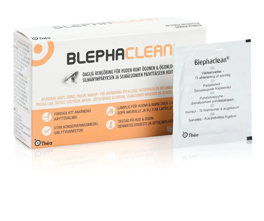 Blephaclean Puhdistuspyyhe - Apteekki 360 Helsinki - Verkkoapteekki