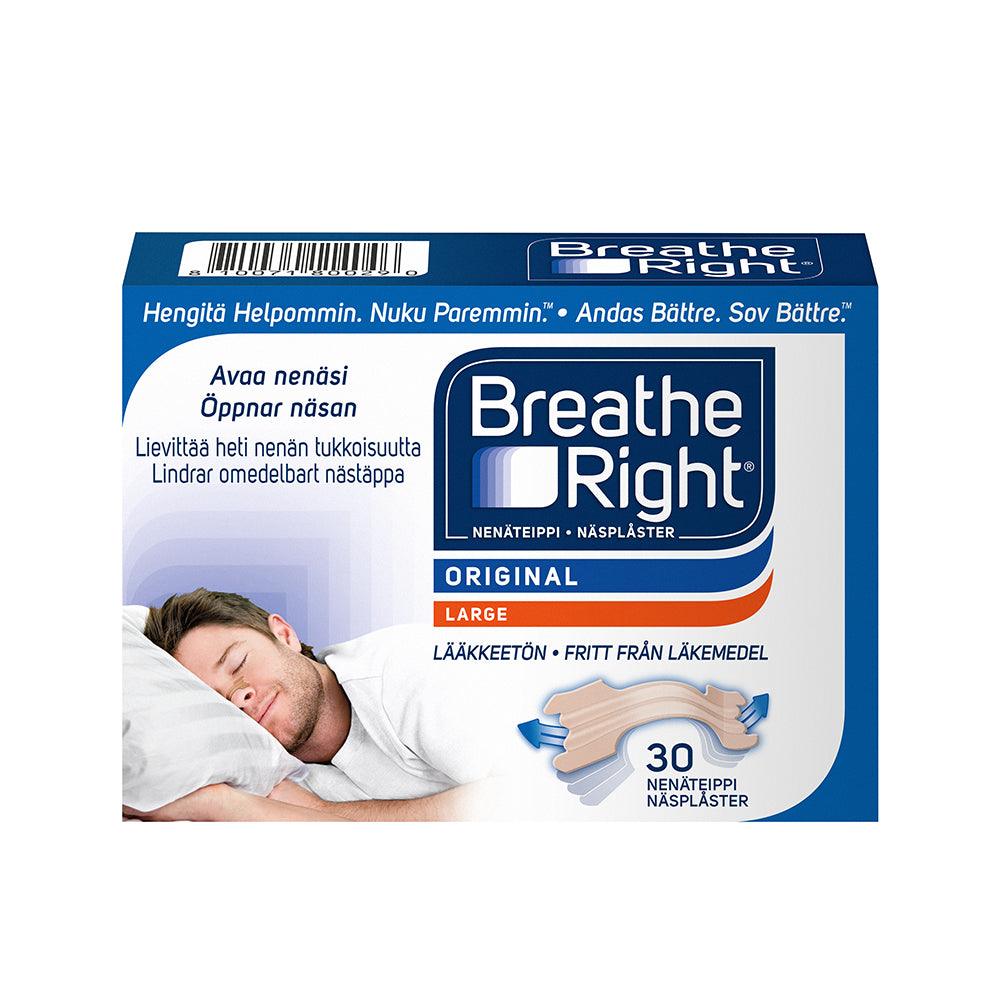 Breathe Right Tan Nenäteippi Large - Apteekki 360 Helsinki - Verkkoapteekki