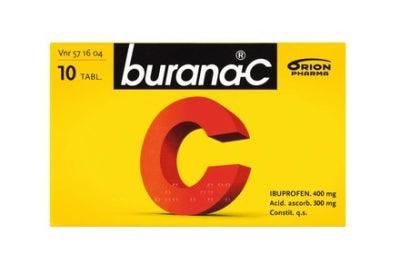 Burana-C 300 Mg/400 Mg Tabl, Kalvopääll - Apteekki 360 Helsinki - Verkkoapteekki