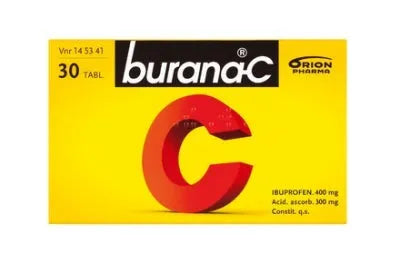 Burana-C 300 Mg/400 Mg Tabl, Kalvopääll - Apteekki 360 Helsinki - Verkkoapteekki