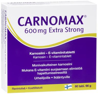 Carnomax 600 Mg Extra Strong - Apteekki 360 Helsinki - Verkkoapteekki